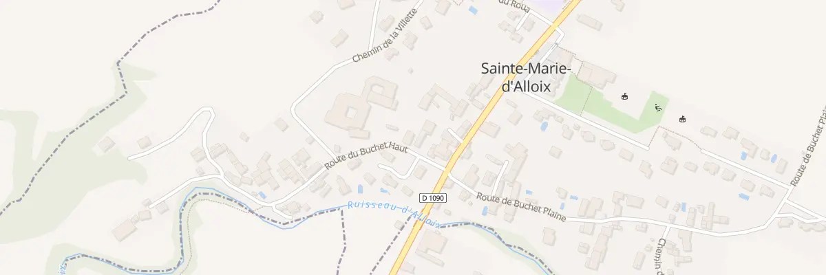 Plan du 4 Rte du Buchet Haut à Sainte-Marie-d’Alloix