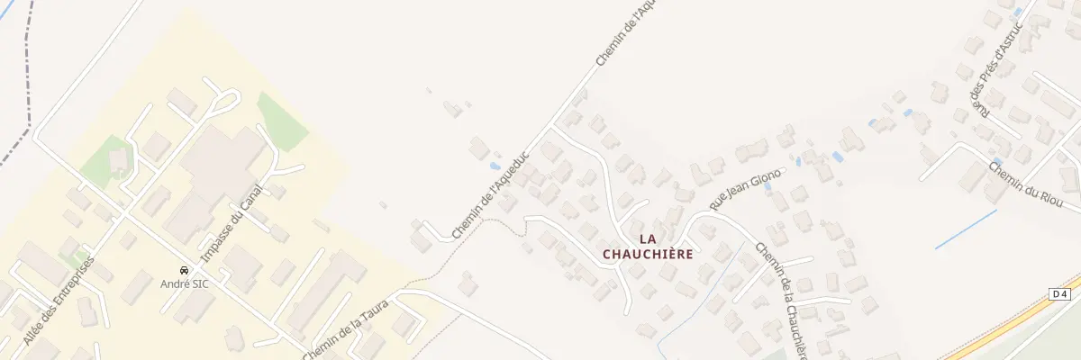 Plan du 10C Rue Alphonse Daudet aux Mées