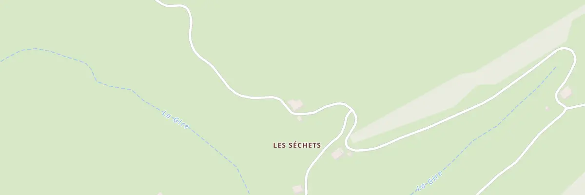 Plan du 5239 Aux Communailles à Longchaumois