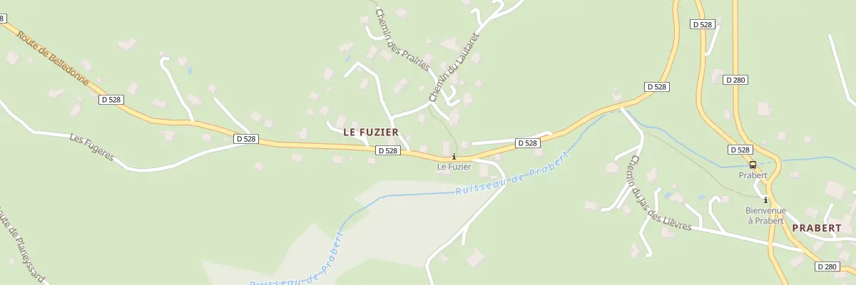Plan du 5315 Rte de Belledonne à Laval-en-Belledonne