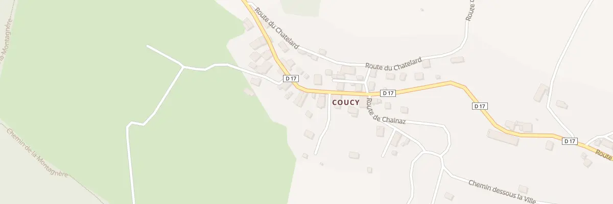 Plan du 606 Rte d’Annecy à Chilly
