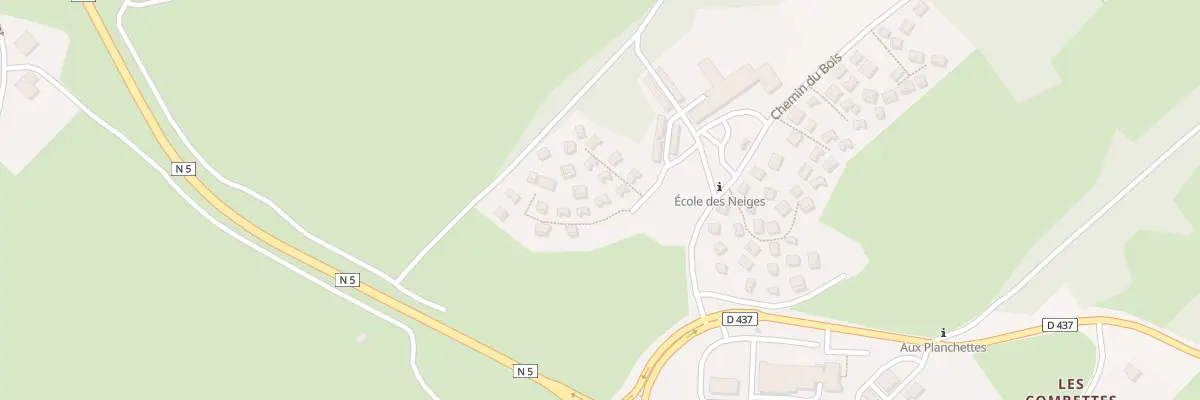 Plan du 5718 Chemin du Bois à Saint-Laurent-en-Grandvaux