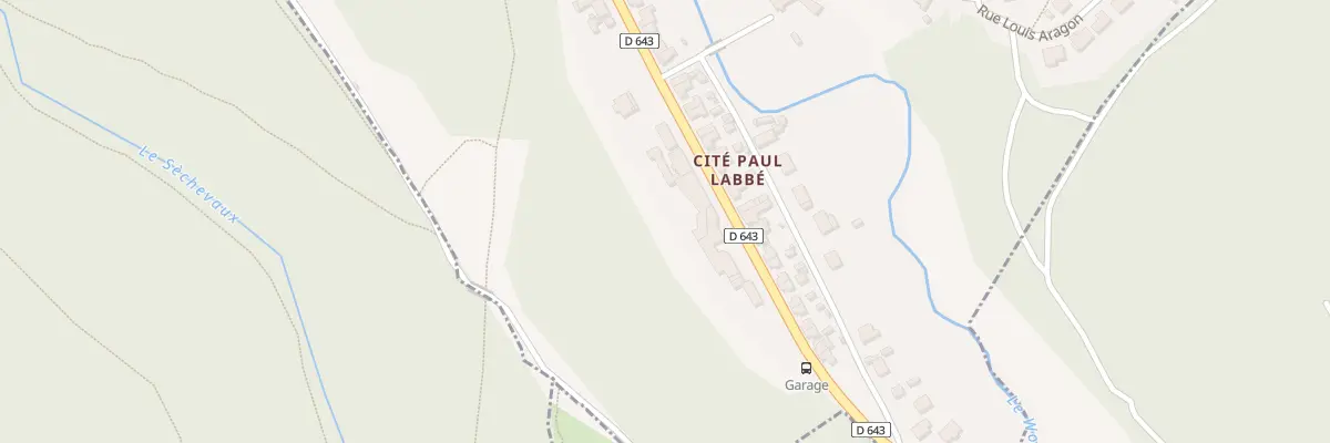 Plan du 9A Rue Paul Labbé à Moutiers