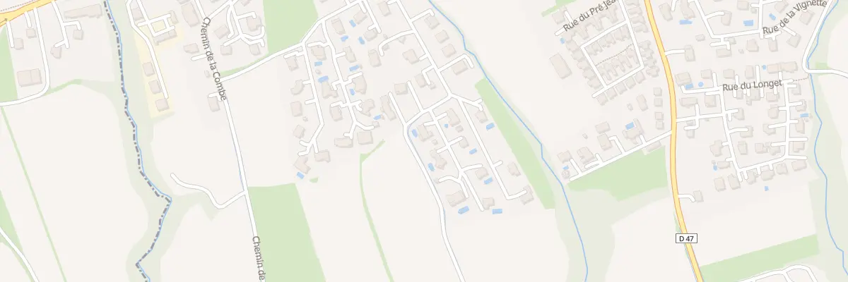 Plan du 624 Rue des ferrages à Valleiry