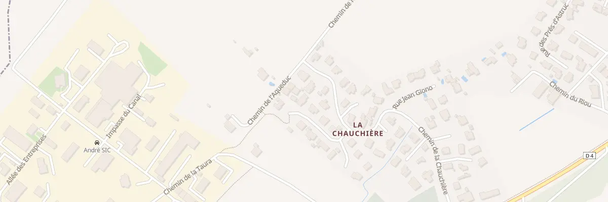 Plan du 8 Rue Alphonse Daudet aux Mées