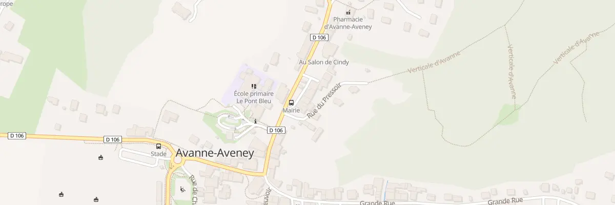 Plan du 4 Rue de l’Abondance à Avanne-Aveney