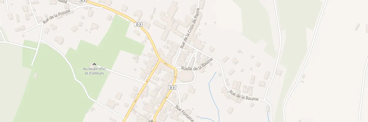 Plan du 2 Rue de la Croix de Pierre à Scey-sur-Saône-et-Saint-Albin