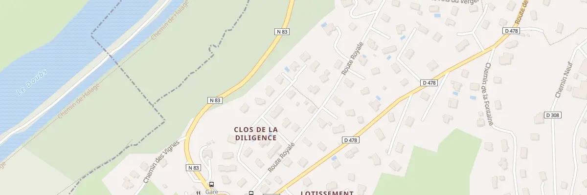 Plan de Imp au Coutard à Larnod