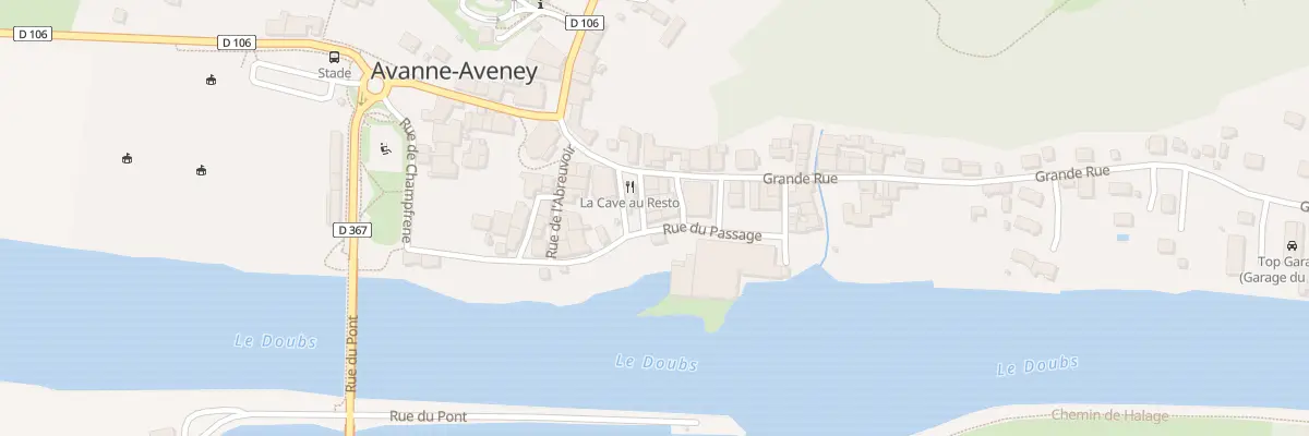Plan du 3 Rue St-Vernier à Avanne-Aveney