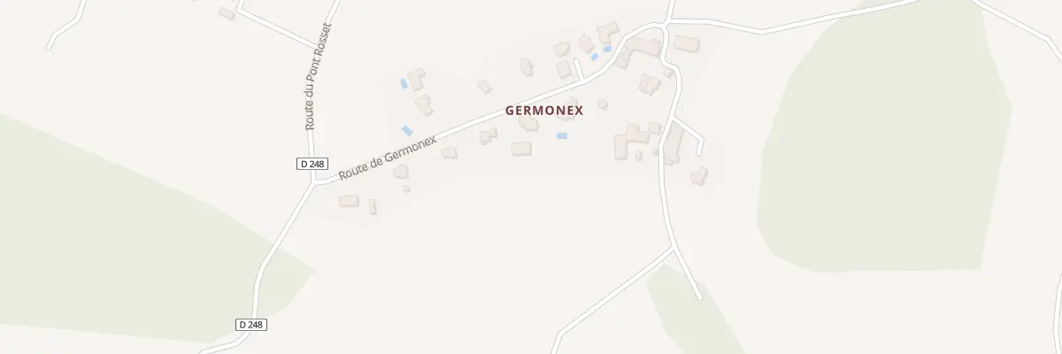Plan du 42 Rte de Germonex à Sales