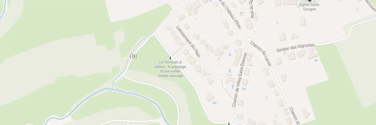 Plan du 10 Lot du Plain à Jaillon