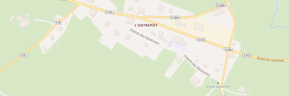 Plan du 5 Che des Genevriers à Dournon