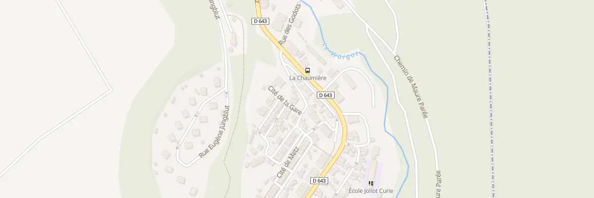 Plan du 9001 Cite de la Gare à Moutiers