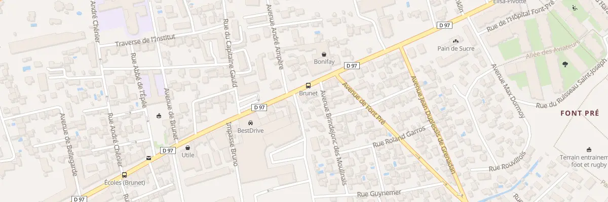 Plan du 804 Av Colonel Picot à Toulon
