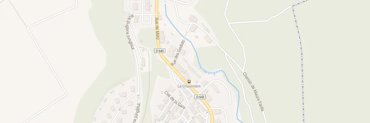 Plan du 14 Rue de Metz à Moutiers