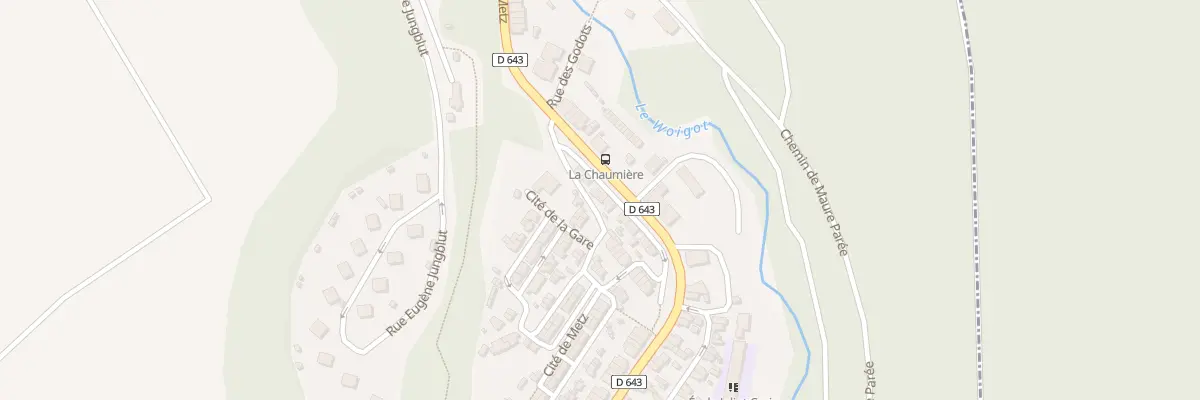 Plan du 15A Cité de Metz à Moutiers