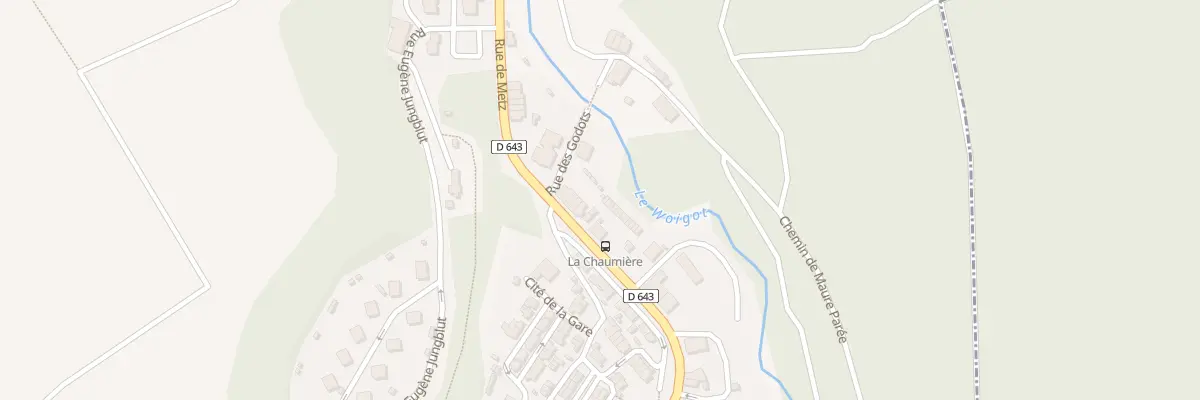 Plan du 16 Rue de Metz à Moutiers