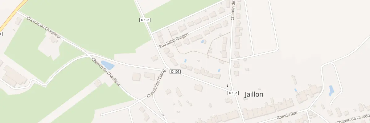 Plan du 12 Rte d’Avrainville à Jaillon