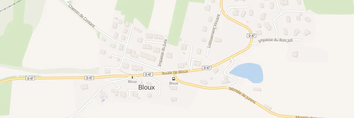 Plan du 358 Rte de Bloux à Dingy-en-Vuache