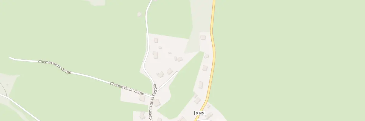 Plan du 5 Che du Petit Beau Revers à Dournon