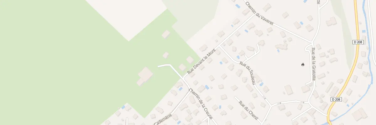 Plan du 7 Rue Devant le Mont à Geneuille
