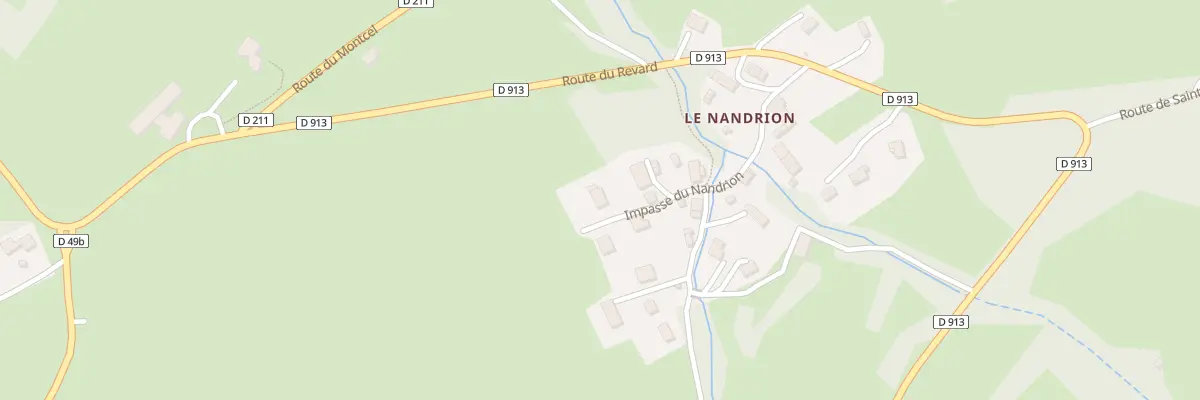 Plan du 210 Che du Nandrion à Trévignin