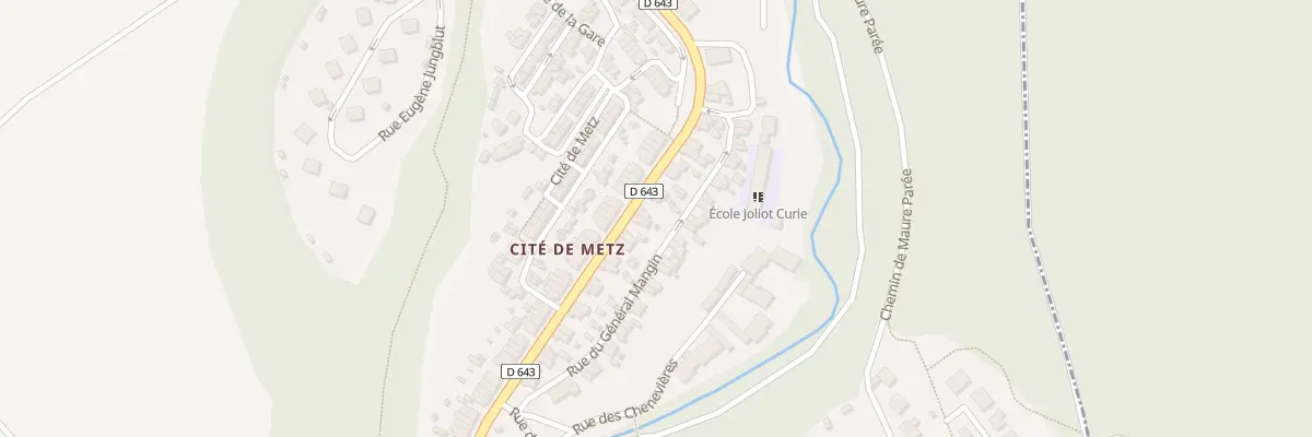 Plan du 41 Rue de Metz à Moutiers