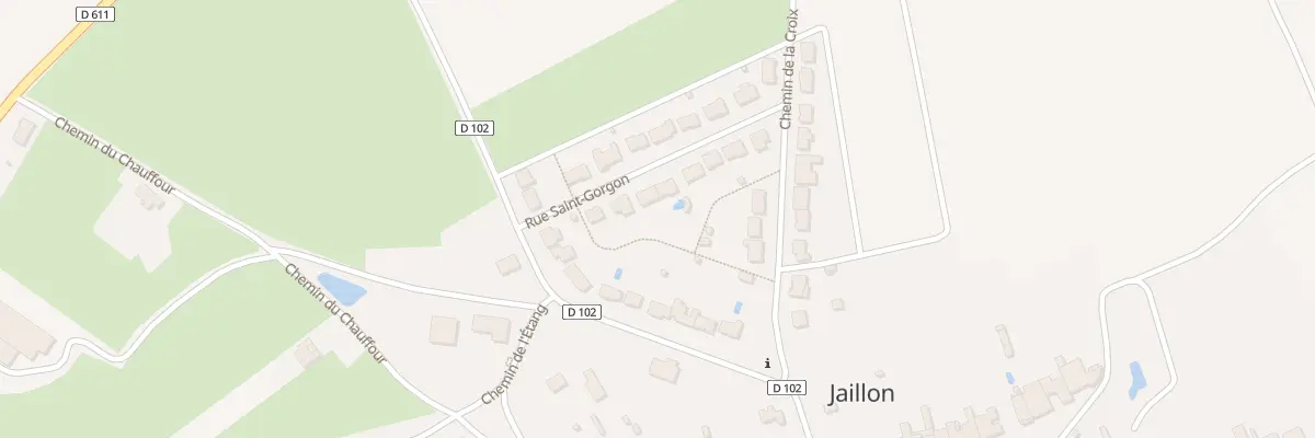 Plan du 6 Rue Saint Gorgon à Jaillon