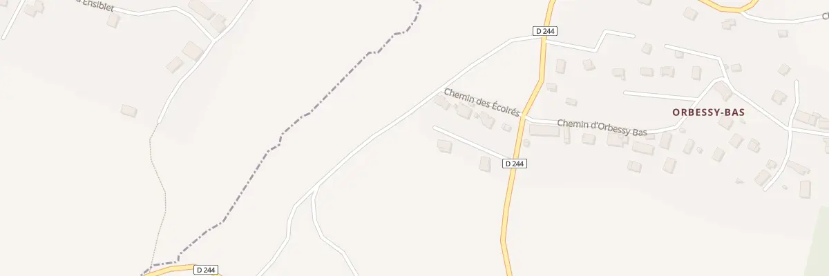 Plan du 75 Che des Hirondelles à Saint-Eusèbe