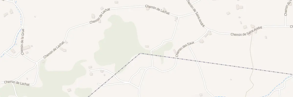 Plan du 63 Che de Lâchât à Porte-de-Savoie