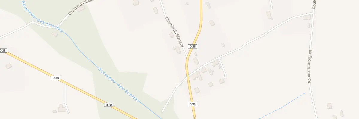Plan du 35 Che du Martera à Thusy