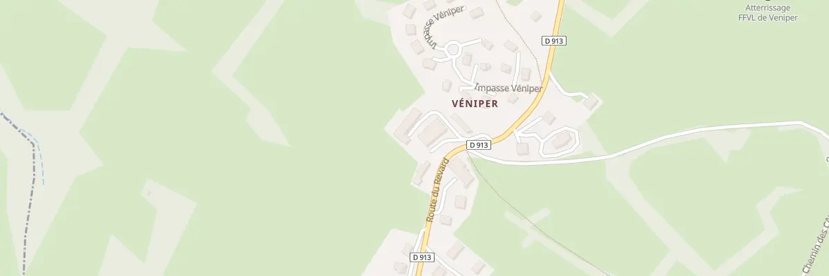 Plan du 3110 Rte du Revard à Trévignin