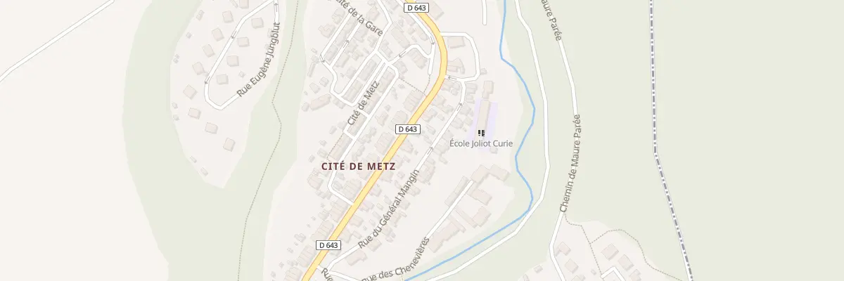 Plan du 39 Rue de Metz à Moutiers