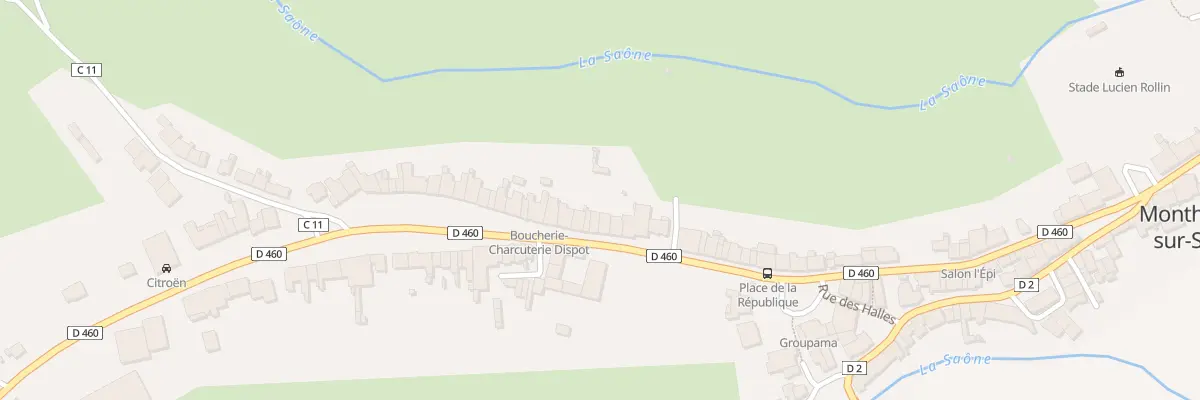 Plan du 4 Rue du Couvent à Monthureux-sur-Saône