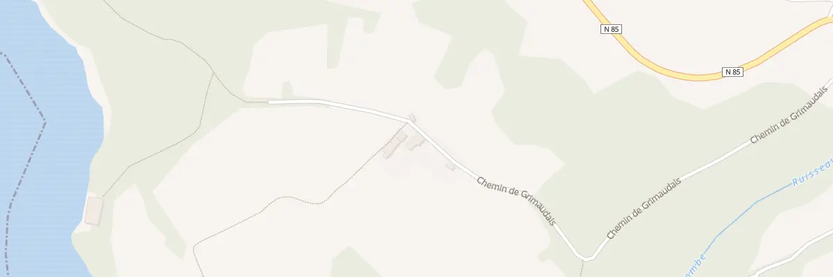 Plan du 5018 Grimaudais à Aspres-lès-Corps