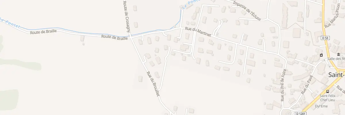 Plan du 271A Rue du Martinet à Saint-Félix