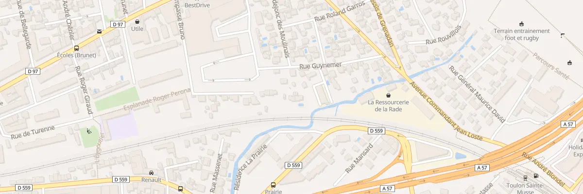 Plan du 4 Rue Guynemer à Toulon