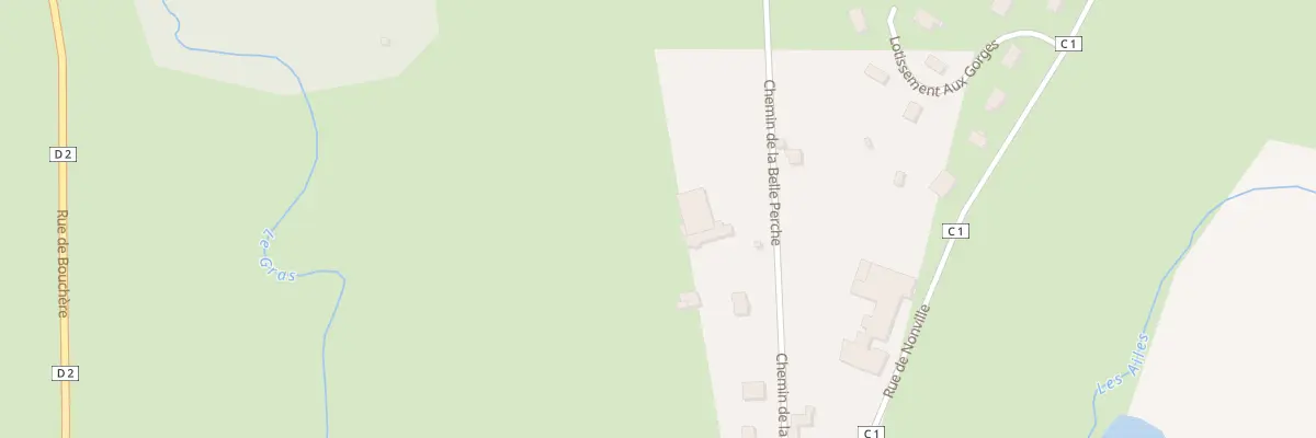 Plan du 1 Che de la Belle Perche à Bleurville