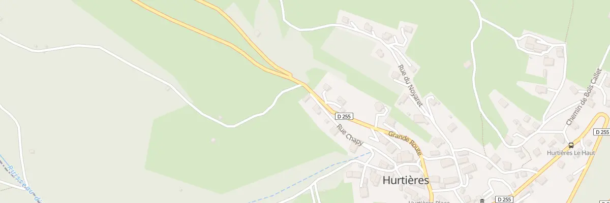 Plan du 28 Grande Route à Hurtières