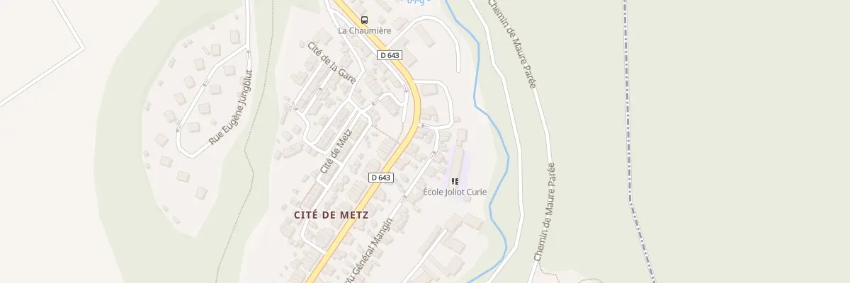 Plan du 27 Rue de Metz à Moutiers