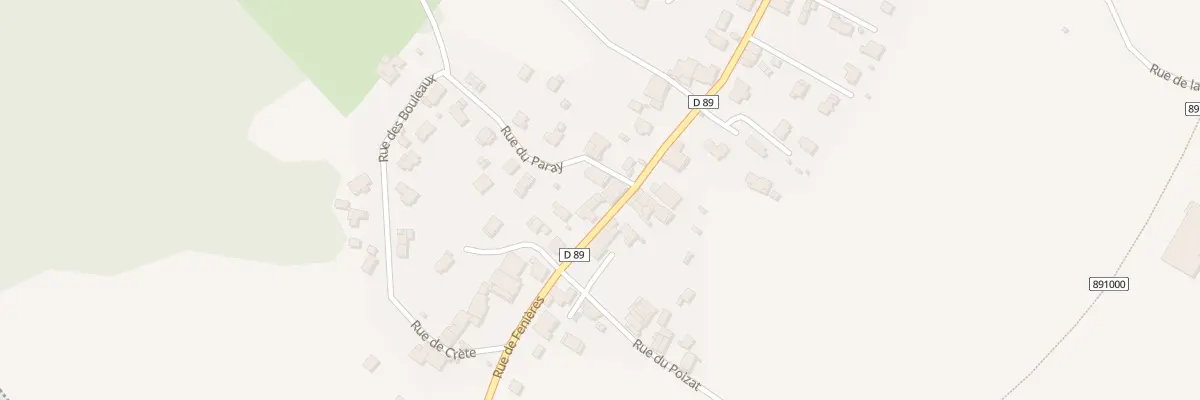 Plan du 952 Rue de Fenières à Thoiry