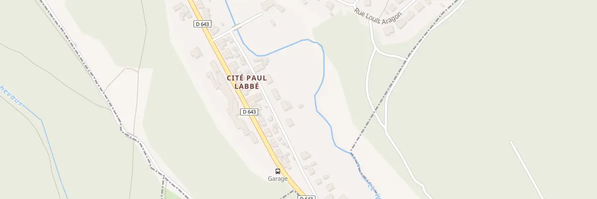 Plan du 12 Rue des Romains à Moutiers