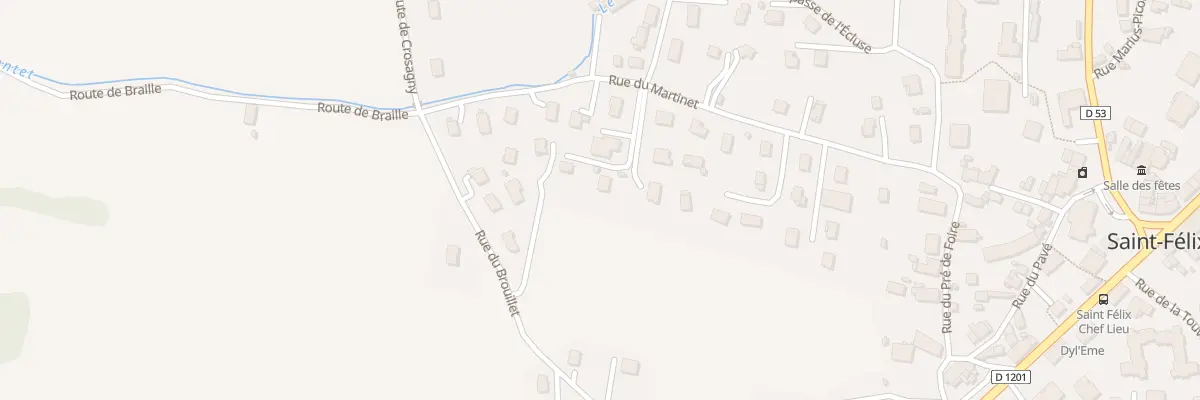 Plan du 271 Rue du Martinet à Saint-Félix