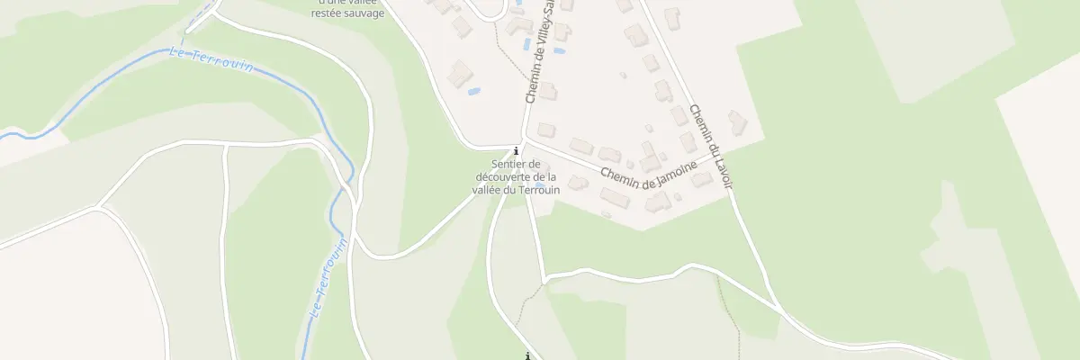 Plan du 2 Che de Jamoine à Jaillon