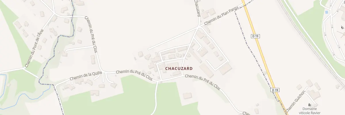 Plan du 30 All du Four à Myans
