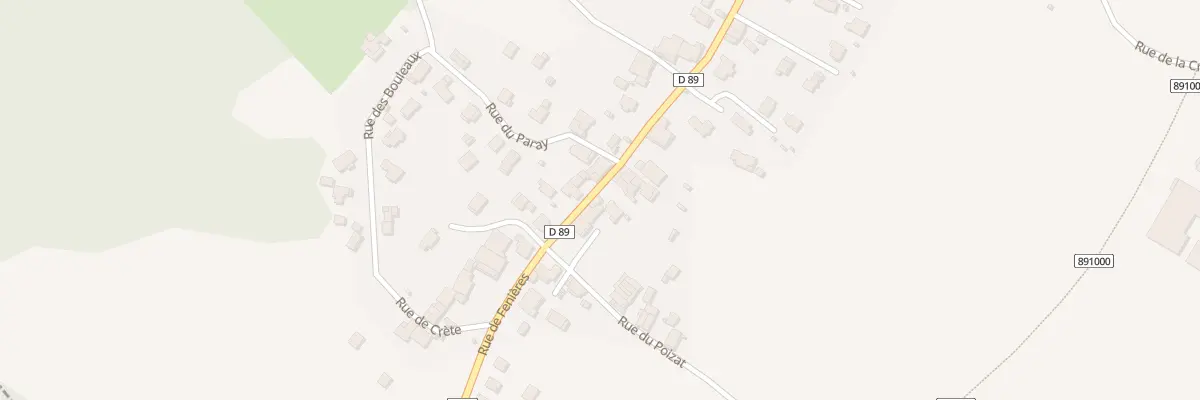 Plan du 955 Rue de Fenières à Thoiry