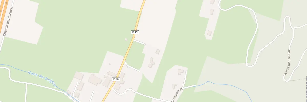 Plan du 489 Rte des Darmand à Entrelacs