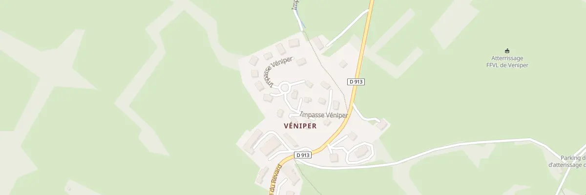 Plan du 136 Imp Veniper à Trévignin