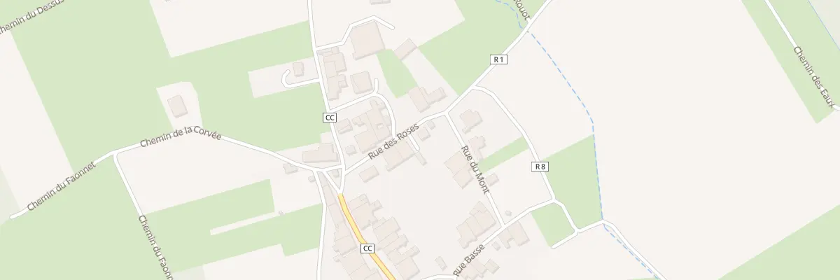 Plan du 8 Rue des Roses à Aboncourt