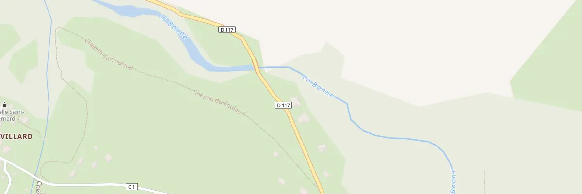 Plan du 23 Rte de Valjouffrey à Entraigues